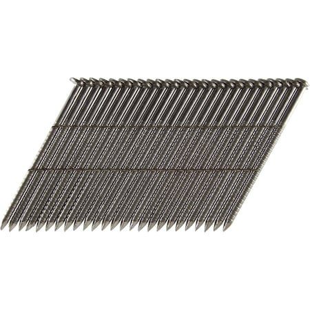 B&C Eagle Collated Framing Nail, 8.5 in L, Hot Dipped Galvanized, Round Head, 28 Degrees, 500 PK A3X131RSS/28